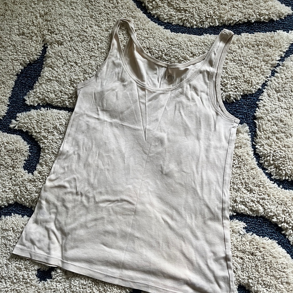 loft white tank top